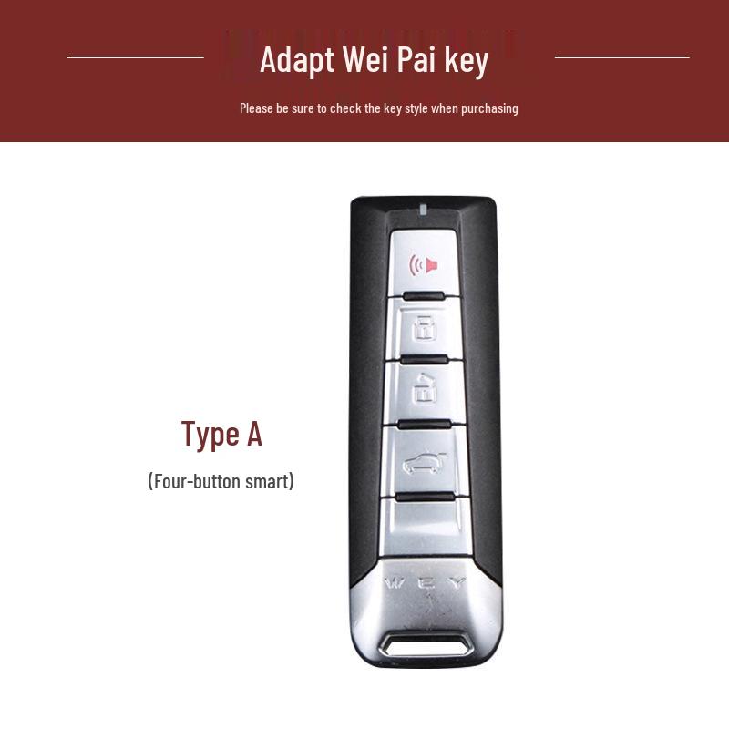 Wey VV7 Tank 300 & Mocha Car Key Cover for Great Wall, High-End Women's Key Shell
