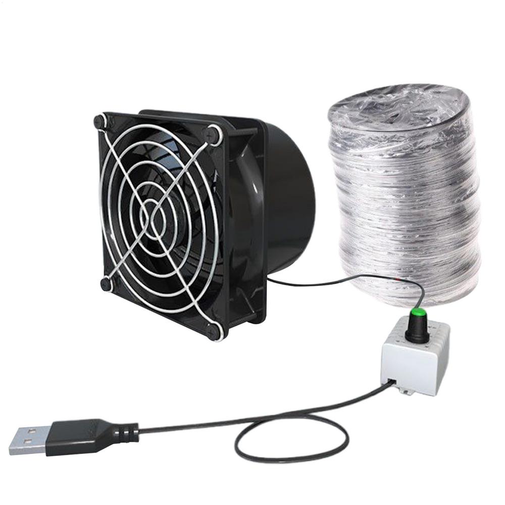 Ventilation Fan Absorber Fume Extractor Fan Mini Air Ventilation Blower Extractor Exhauster Inline Booster For Toilet Window