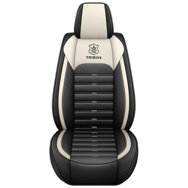 

Чехол на автомобильное сиденье из искусственной кожи, Дышащий и водонепроницаемый, Чехлы на автомобильные сиденья из искусственной кожи для легковых автомобилей, внедорожников, грузовиков, Универсальный противоскользящий чехол на сиденье 1PC Front Cover б