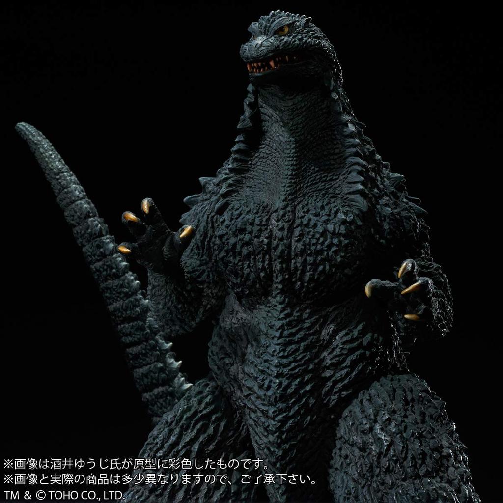 GARAGE TOY Toho 30cm Series Yuji Sakai Sculpting Collection Godzilla 2002 in the Approximately 280mm Tall PVC Complete Figure Assembly "Battle Storm"