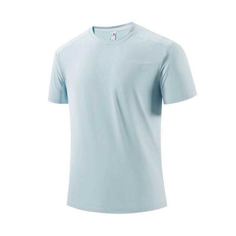 Мужские футболки для активного отдыха Летние Прохладные Высокоэластичные Дышащие Быстросохнущие Топы M 1796₽