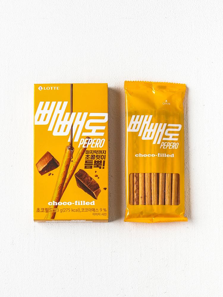 Lotte Pepero Chocofield Chocolate Biscuit Sticks 53g 1ea