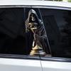 2 Stück Sensenmann Aufkleber Auto B-Säulen Aufkleber DIY Vinyl Wasserdicht Auto Türsäulen Aufkleber Geeignet für die meisten Auto-Mittelpfosten