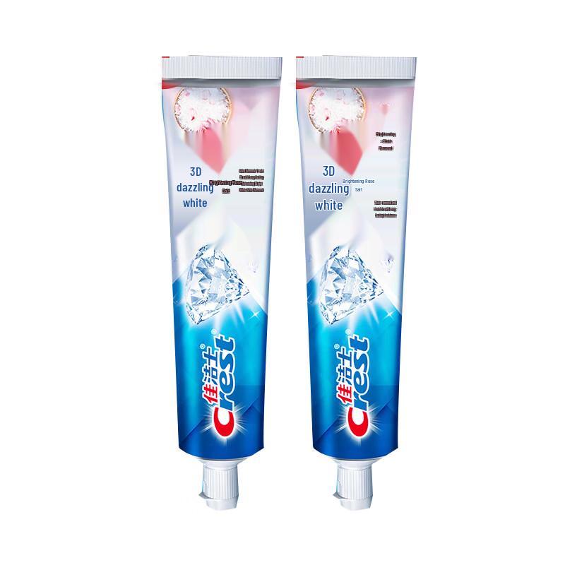 Crest 3D White Rose Salt Toothpaste (2-Pack)