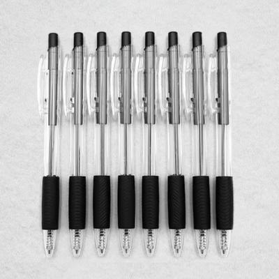 Klipsli Tip Siyah Tükenmez Kalem 0.7mm 8 ADET