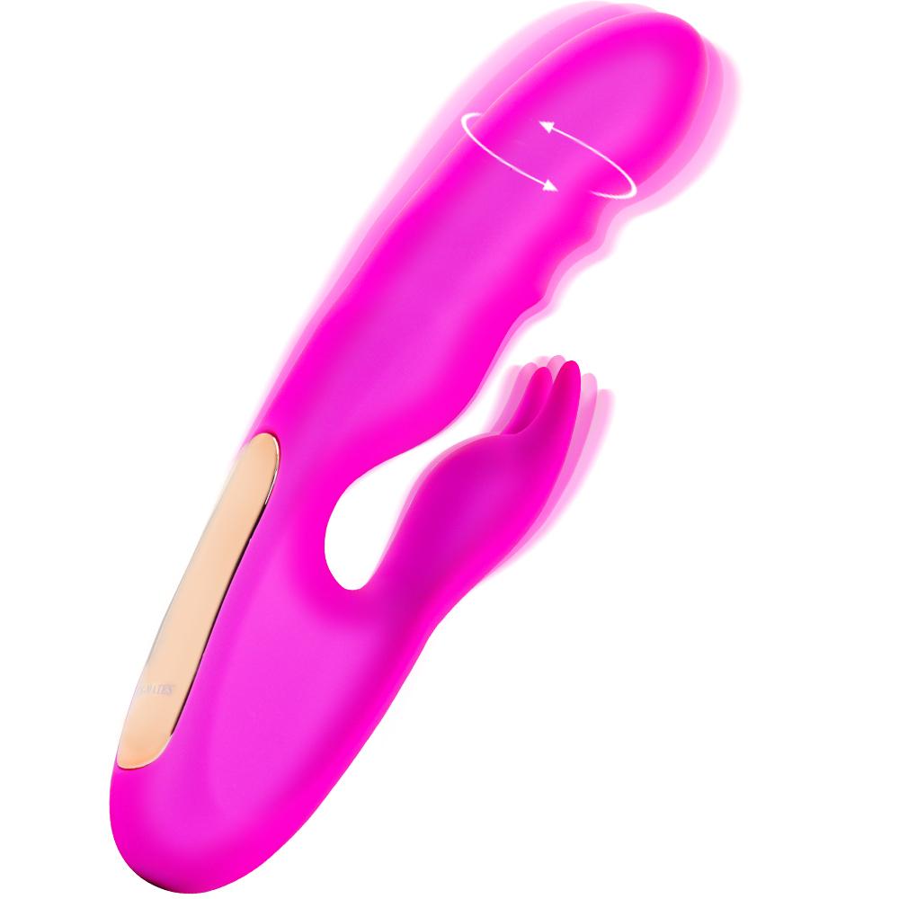 Powerful G-Spot Rabbit Vibrator for Women Beginner Nipple Clitoris Stimulation Female Orgasm Finger Shaped Sex Toys