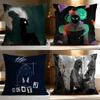 Popular B-BBeny Jr Cushion Cover Soft Washable Pillow Case Multi-Scene for Couch Bed Travel Office Use