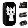 Boykisser Silly Cat Pencil Cases Cute Cartoon Pen Bag for Student Large Storage School Supplies Gifts Pencil Pouch