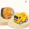 Mini 2.4G Remote Control Watch Small Car Engineering Vehicle Excavator Boy Charging Model Car Bulldozer Mixer Children's Gift
