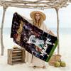 Mbappe Customize Your Name Beach Towel Super Soft & Absorbent Perfect for Traveling Yoga Camping and Swimming