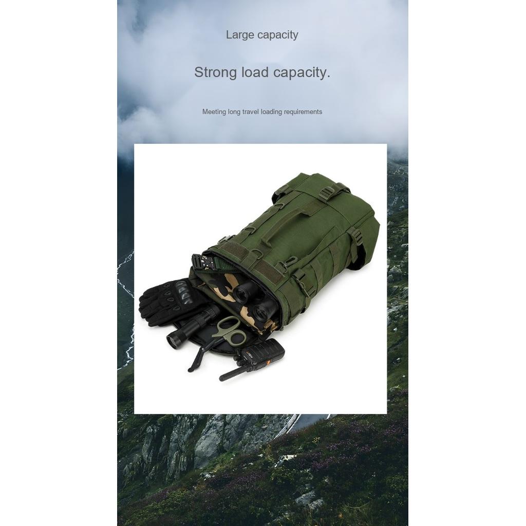 Backpack Unisex Nylon Large Capacity Waterproof Outdoor Travel