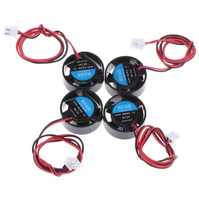 25,5X10mm 5V 9V 12V 24V Kulatý mini chladicí ventilátor pro LED lampy Počítačový chladič