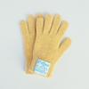 GOCORI SHORT KNIT GLOVES - YELLOW Wool Knit Gloves