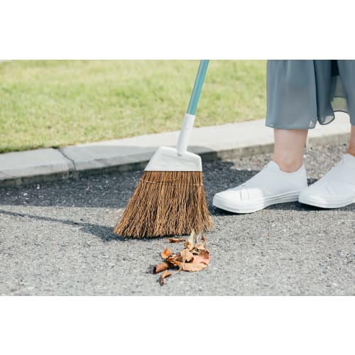 Yamazaki Sangyo Fern Broom 2989.jp+ Garden Broom, Short Handle, Small, 81cm Long, 175222