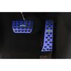 Blue Aluminum Brake Pedal Accelerator Pedal Cover Fit For Benz C-Class 2015-