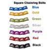 Nut Bicycle Part MTB Road Bike Chainwheel Screws Chainring Bolt Square Plate Nail Crankset Bolts