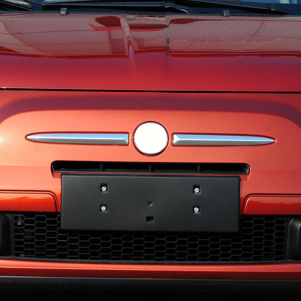 Bandă de protecție pentru bara de protecție față, turnare inferioară, cromată, bandă de acoperire pentru turnare, potrivită inferioară pentru FIAT 500 2007-2015 735455057