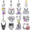 Neuer Kupfer Hund Chamäleon Hase Niedlicher Cartoon Anhänger Perlen Charms DIY Kompatibel Mit Authentischen Anhänger Perlen Charms Armbändern Damen Schmuck