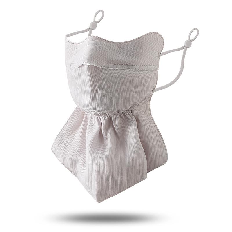 Breathable Sun Protection Mask Ear Loop Face Covering Lightweight Anti UV for Summer Outdoor Work and Commuting