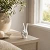 Light Atmosphere Decor Hand Gesture Statue, 3D Printed Yes Finger Sign Sculpture, Modern Home Decoration Decorative Tabletop Ornament for Bookshelf,