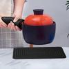 Silicone Coaster, 2PCS Anti-Slip Heat Resistant 250C Multi-Function Spoon Rest