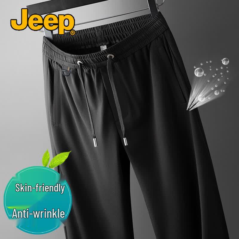 JEEP Men s Premium Silk Blend Casual Sports Pants 6XL
