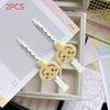 2Pcs Kawaii Ins  Cartoon Usaki Hachiware Hair Clip Decor Sweet Chiikawa Anime Barrettes Cute Hair Accessory Gifts