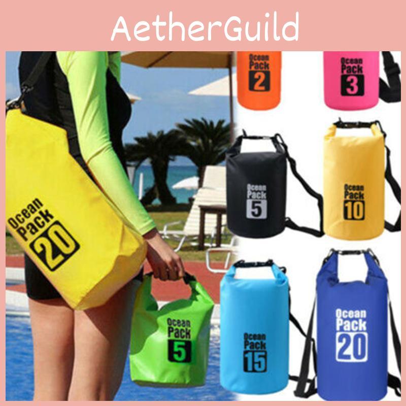 2l30l Pvc Wasserdichter Trockensack Sack Ocean Pack Schwimmend Bootfahren Kajakfahren Camping