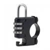 Anti Theft Helmet Combination Lock Aluminum Alloy Universal Motorcycle ATV Scooter No Key Needed