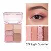 Sweetheart Six-Color Matte & Shimmer Eyeshadow Palette - Popular Daily Makeup in Southeast Asia