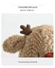 Cappello invernale antivento in peluche per bambini con orecchie da renna 3D - Caldo, carino, pullover con protezione per le orecchie