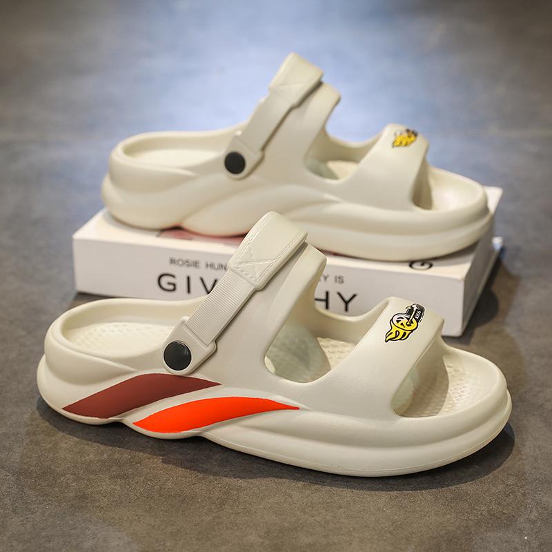 2025 New Men's Women Slippers Summer Beach Sandals Thick Soled EVA Home Slipper Non-slip Indoor Bathroom Flip Flop