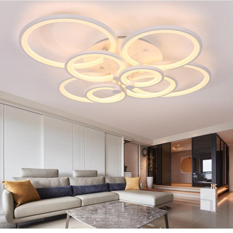 Modern Minimalist Ceiling Lamp for Living Room, Bedroom, or Restaurant