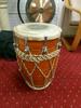 Rope Dholak Mango Wood Indian Folk Traditional Musical Instrument with Carry Bag for Kirtan & Weddings