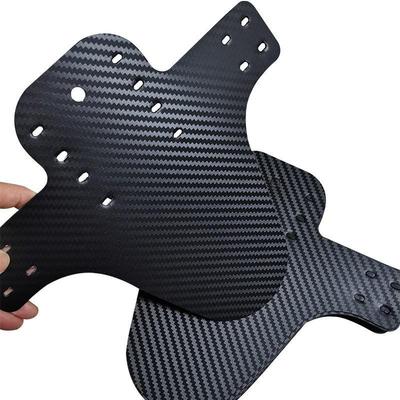 Guarda-lamas Preto para Bicicleta de Montanha Dianteiro Traseiro Protetor de Lama Asas Acessórios de Ciclismo Peças de Proteção para Bicicleta de Estrada