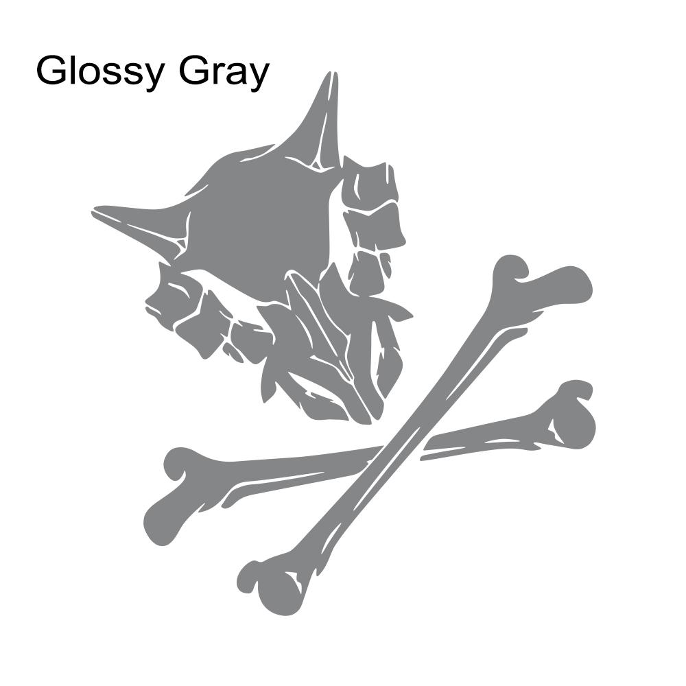 Animal Skull Car Sticker Halloween Funny Vinyl Attention Safety Auto Exterior Decoration Waterproof Decal Car Accessories
