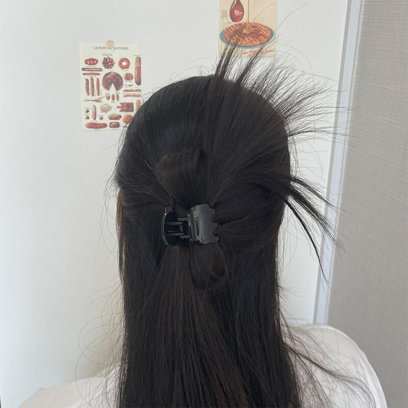 

thorn hair clip thorn hair magpie tail partial wig hair dark brown