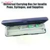 Insulin Pen Storage Case, Universal Carrying Box For Insulin Pens, Syringes, And Supplies, Durable And Protective Travel Organiz