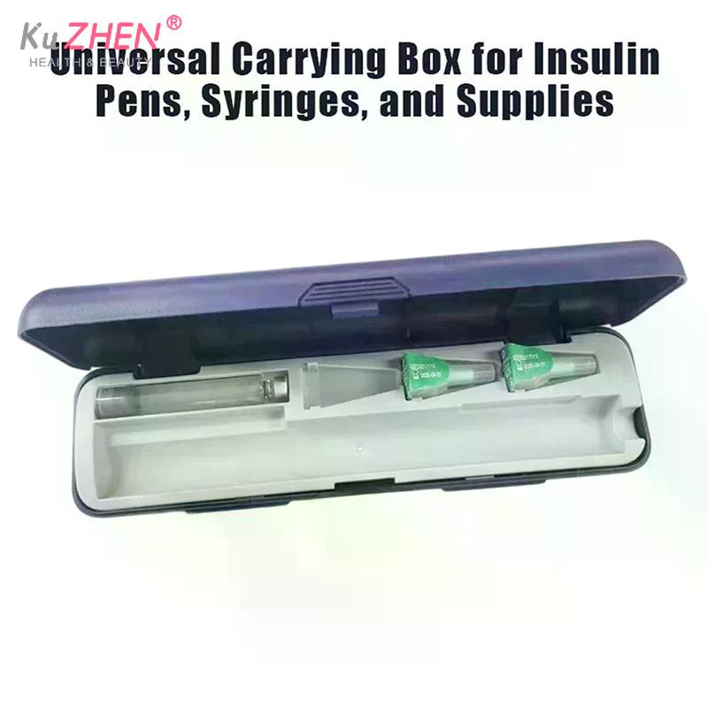 Insulin Pen Storage Case, Universal Carrying Box For Insulin Pens, Syringes, And Supplies, Durable And Protective Travel Organiz