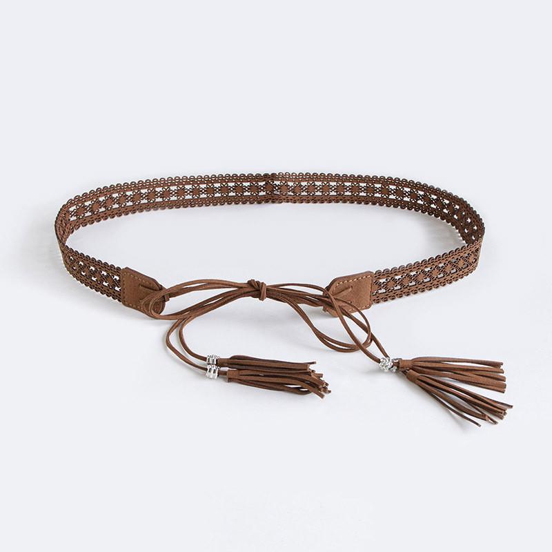 Waist Fashion Bohemian Belt With Openwork Detailing For Women Adult