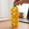 3D Printed Fidget Fruit Toy, Spiral Flexible Pineapple/Persimmon Passthrough Toy, Stress Relief Desk Toy for Adults, Kids