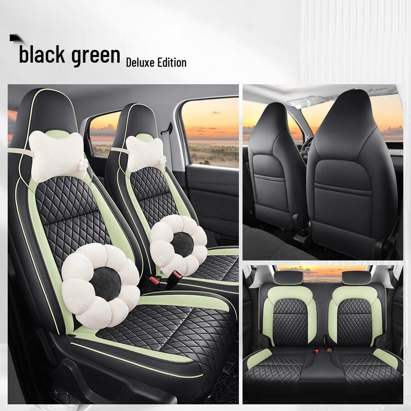 Leapmotor T03 Cartoon Seat Covers - Full Coverage, 22 Models, All-Season Universal Fit.