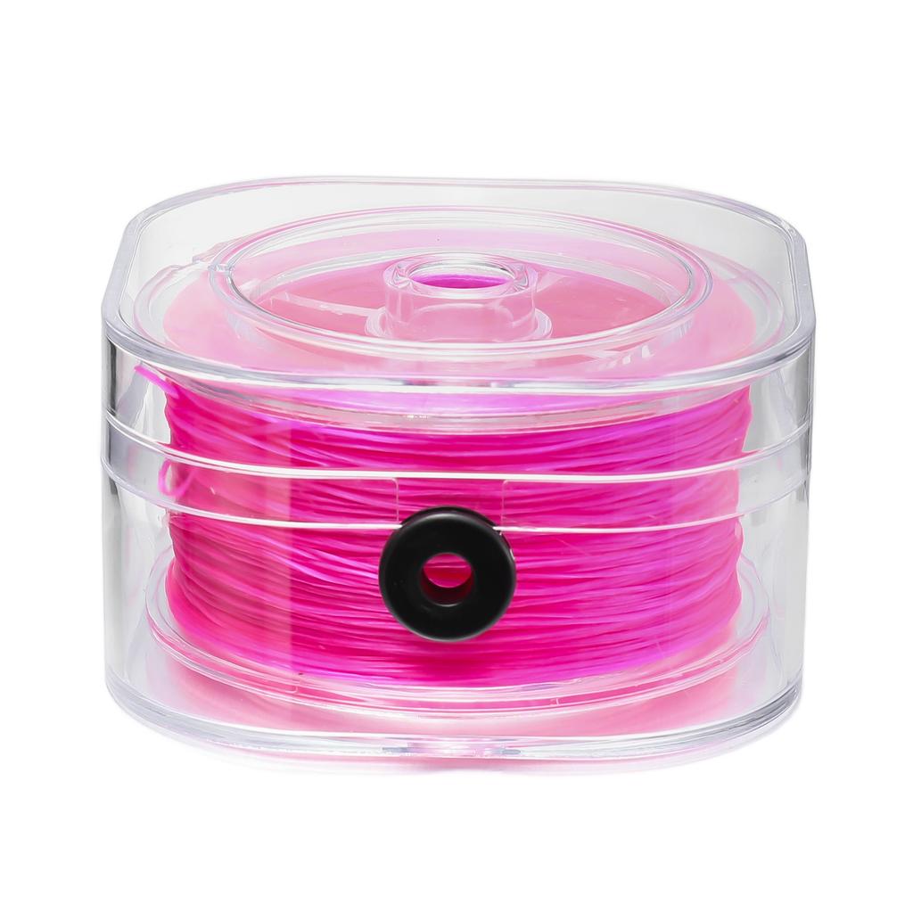 80 Meter/Karton DIY Kristall Perlen Stretch Elastisches Fadenband mit Box Bunt 0,8 mm Flaches Perlenband Schmuckherstellung Zubehör