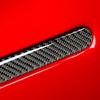 For Kia Stinger 2018- 2PCS Carbon Fiber Rear Tail Light Cover Trim Accessories Styling Mouldings