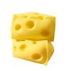 Creative Stress Relief Cheese Simulation Squeeze Toy - Office Decompression & Gift