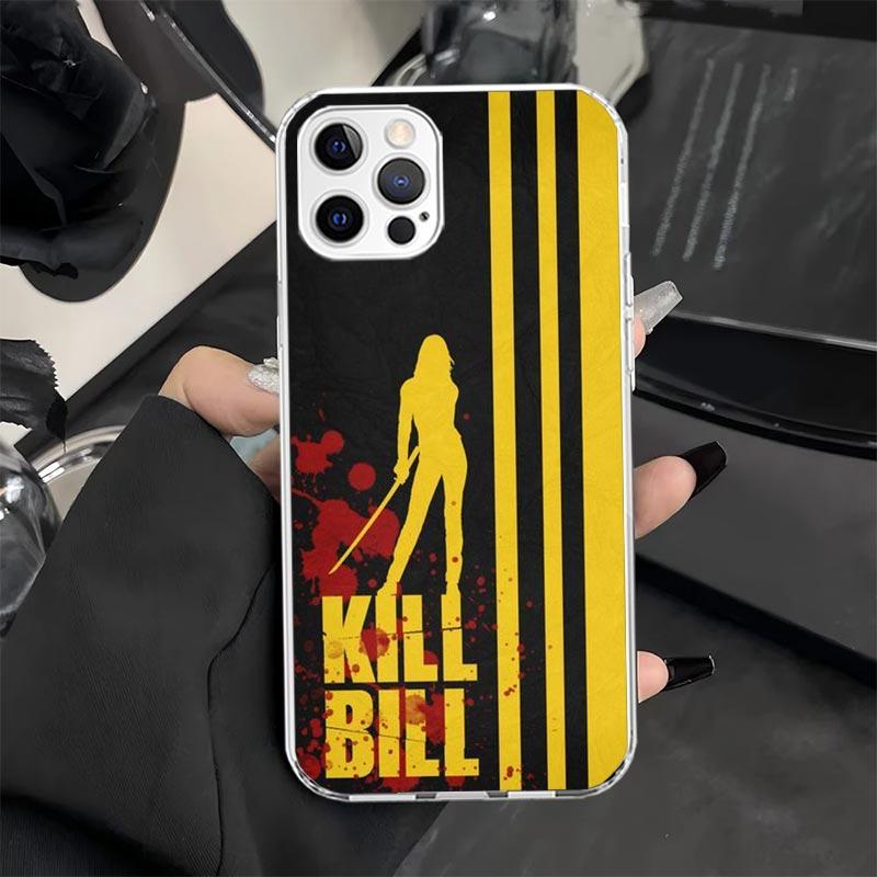Kill Bill Phone Case for iPhone 11 12 13 Mini 14 15 Plus 16 Pro Max 17 Air 16E 7 8 SE 17ProMax Soft Fundas Cover 11 14 15 16 Pro