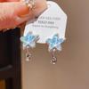 Seaside vacation style starfish stud earrings for women, 1011 new hot item, high-end elegance, light luxury, exquisite exquisite earrings