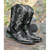 Hand Embroidered Western Cowboy Boots Men's Boots Western Cowboy Boots  Embroidered Sleeve Boots Retro Square Boots