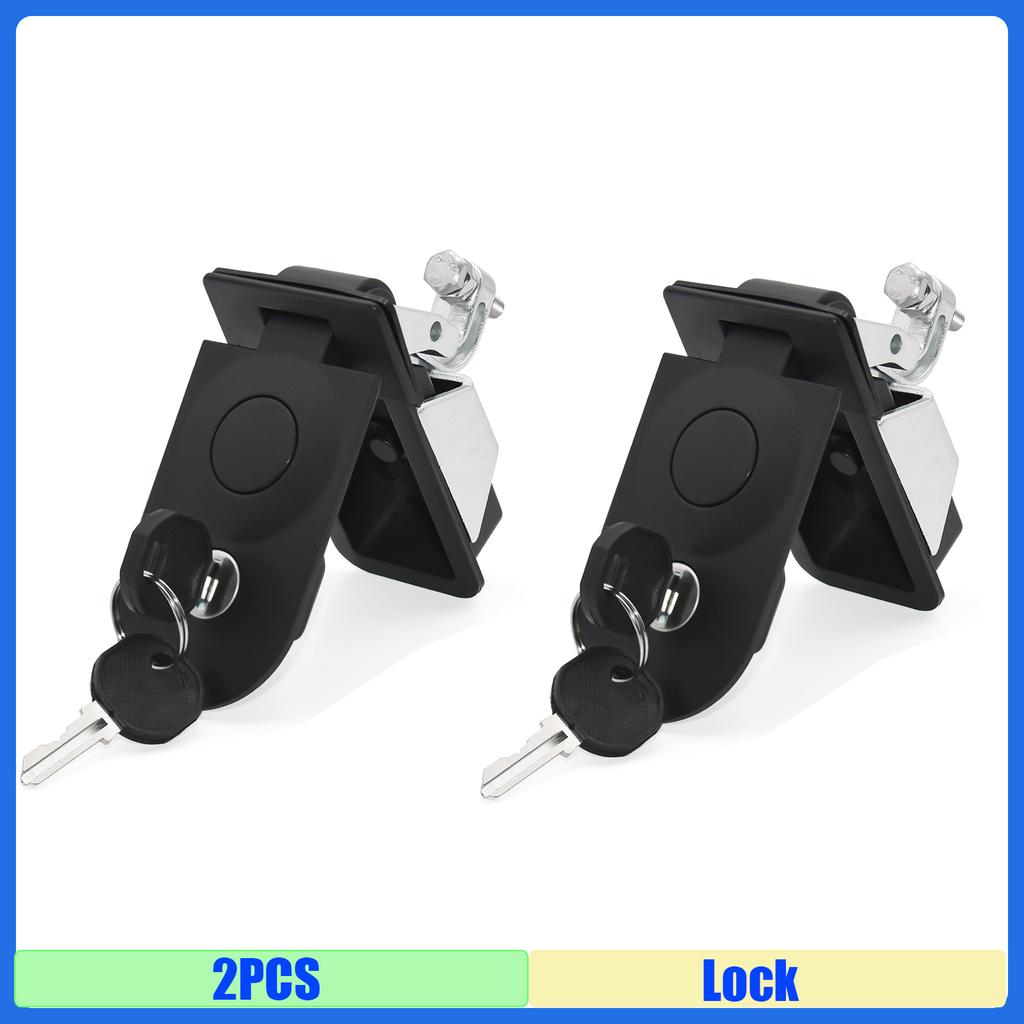 2/3/4PCS RV Trailer Camper Entry Door Lock RV Door Lock Replacement Door Locker With Key Door Handle Hatch Latch