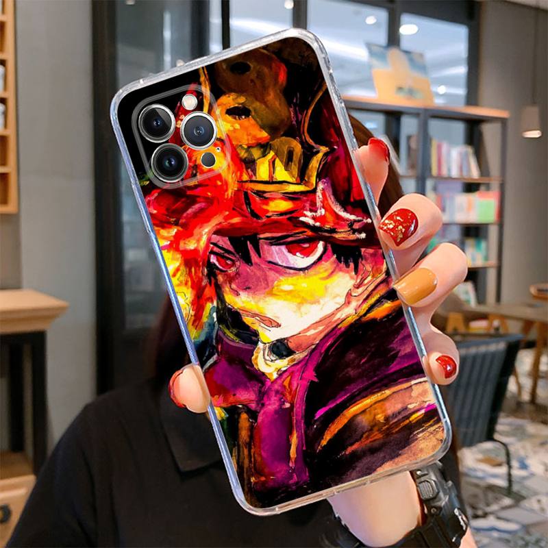 Pouzdro na telefon Fire Force pro iPhone 14 13 12 11 Pro Max XS X XR SE 2020 6 7 8 Plus Mini Průhledný kryt